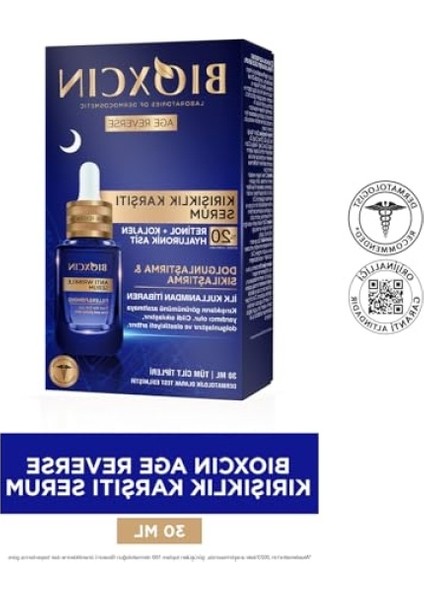 Gece Cilt Serumu, %20 Retinol ve Kolajen, 30 ml fiyatları