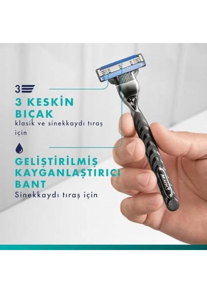 Mach3 Yedek Tıraş Bıçağı 4'lü indirimleri