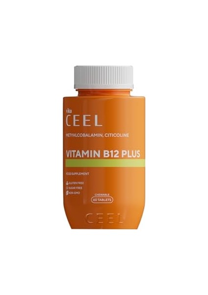 Ceel Vita Vitamin B12 Plus Dil Altı Tablet, Methylcobalamin, Citicoline, 60 Tablet fiyatları