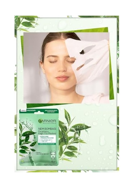 Garnier Nem Bombası Ferahlatıcı Kağıt Maske modelleri