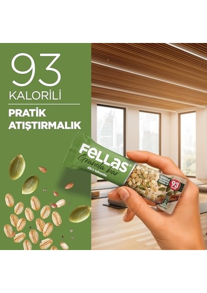 Fellas Granola Bar Karma Kutu, 3 Çeşit, 12 Adet fırsatları