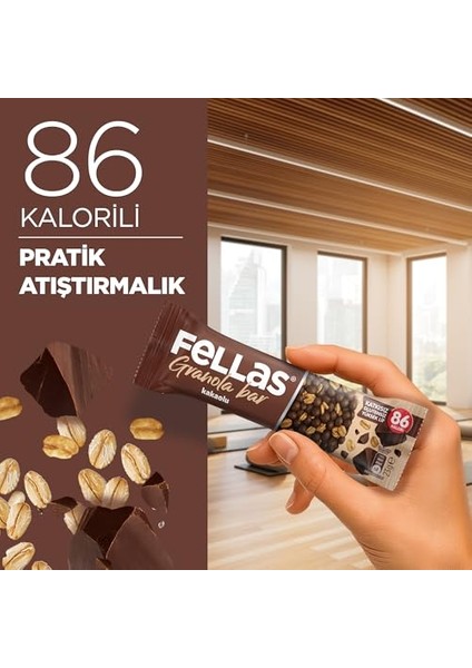 Fellas Granola Bar Karma Kutu, 3 Çeşit, 12 Adet indirimleri