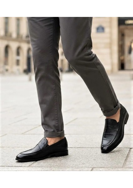 Klasik Erkek Ayakkabı Leosteps Black Abies fırsatları