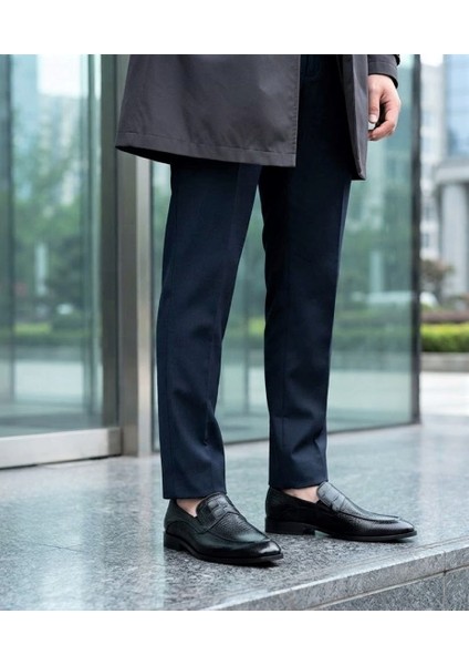 Klasik Erkek Ayakkabı Leosteps Black Abies