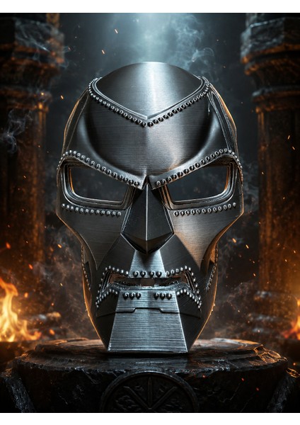 Dr. Doom Maskesi 3D Baskı Dekoratif Kostüm Maskesi fiyatları