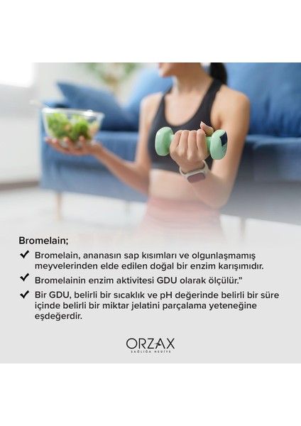 Oreviosell Orzax Ocean Bromelain 500 Mg 30 Kapsül fırsatları