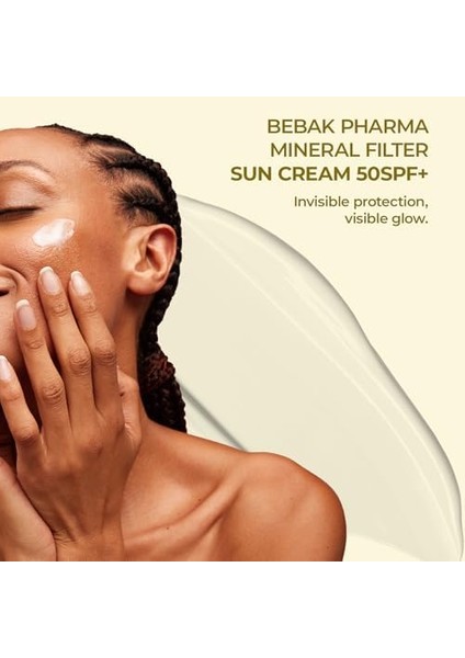 Bebak Pharma Mineral Filter Güneş Kremi 50SPF+ 50ML modelleri