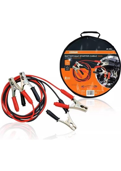 Akü Takviye Kablosu Batterystart Starter Cable 150A - Osr OSC060 fiyatları