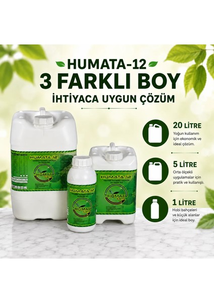 Humata 12 Humik Fulvik Asit Saksı Bitkileri İçin Organik Sıvı Gübre 1 Litre fiyatları