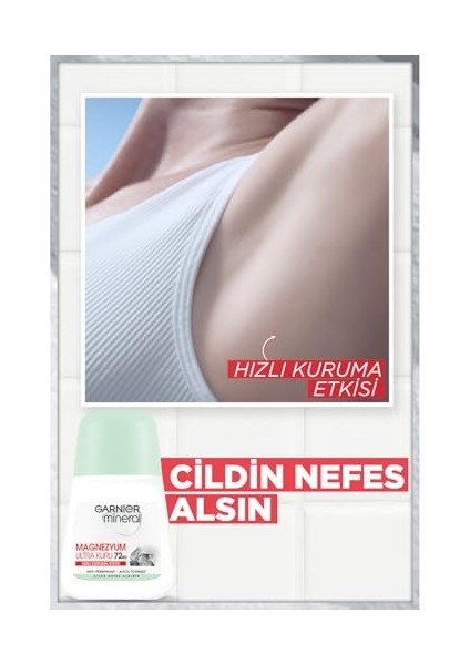 Garnier Mineral Magnezyum Ultra Kuru Roll-On Deodorant fiyatları