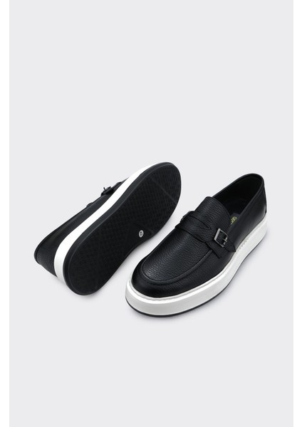 Comfort Taban Hakiki Deri Tokalı Erkek Loafer indirimleri