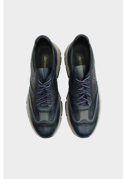 Hakiki Deri Bağcıklı Erkek Sneaker modelleri