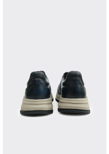Hakiki Deri Bağcıklı Erkek Sneaker fırsatları