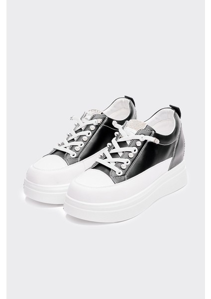 Yüksek Taban Bağcıklı Kadın Sneaker fiyatları
