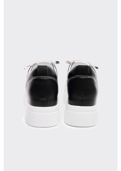 Yüksek Taban Bağcıklı Kadın Sneaker fırsatları