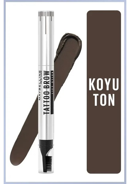 Maybelline Tattoo Brow Lift Stick Kaş Kalemi - 04 Deep Brown indirimleri