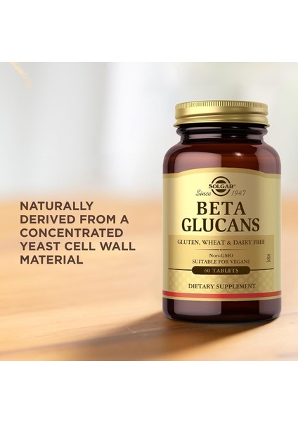 Beta 1,3 Glucans 60 Tablet Aromasız Renkli indirimleri