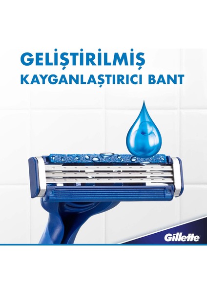 Gillette Blue3 Plus Comfort Tıraş Bıçağı 12'li modelleri