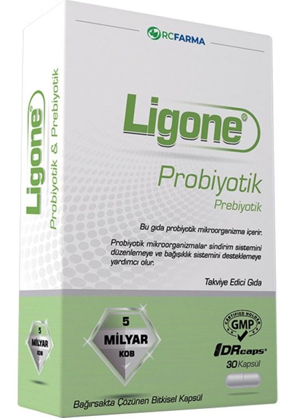 Ligone Probiyotik 30 Kapsül Aromasız Renkli modelleri