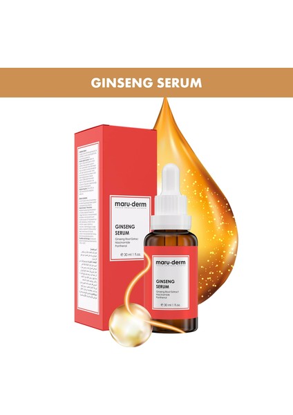 Maru.derm Ginseng Cilt Yenileyici Serum 30 ml indirimleri