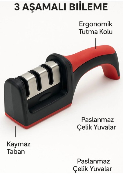 3 Açılı Bıçak Bileme Aparatı fiyatları