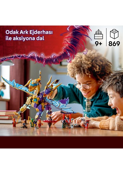 LEGO Nınjago Odak Ark Ejderhası 71836 indirimleri