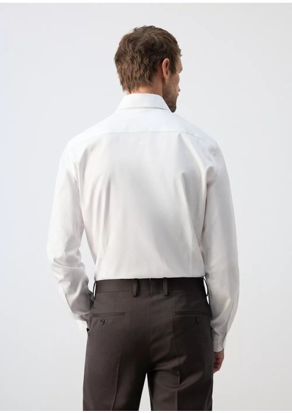 %100 Pamuklu Slim Fit Gömlek fırsatları