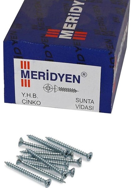 Meridyen Sunta Vidası 5.0 * 60MM 10 Adet fiyatları