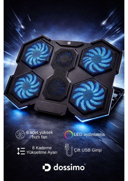 Dossimo Nitro S21 Notebook Soğutucu Stand fiyatları