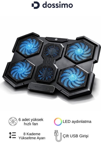 Dossimo Nitro S21 Notebook Soğutucu Stand fırsatları
