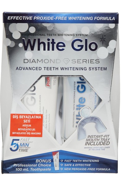 White Glo Profesyonel Diş Beyazlatma Seti , 150 gr modelleri
