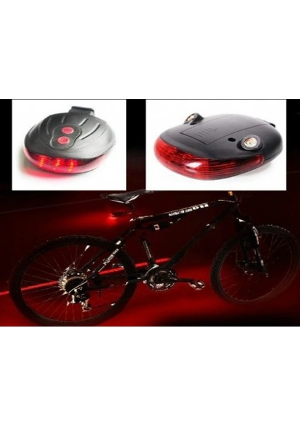 Ieg™ Lazer Güvenlik Şeritli Bisiklet Stop Lambası fırsatları
