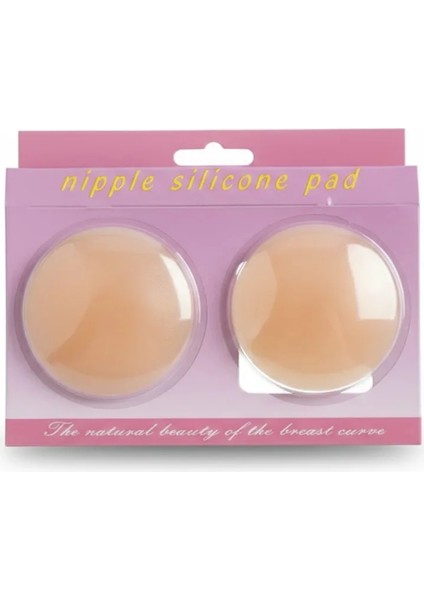 Tekrar Kullanılabilir Silikon Nipple Pad Gün Boyu Sabit modelleri