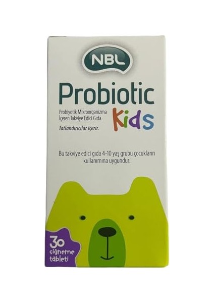 Probiotic Kids 30 Çiğneme Tableti fiyatları
