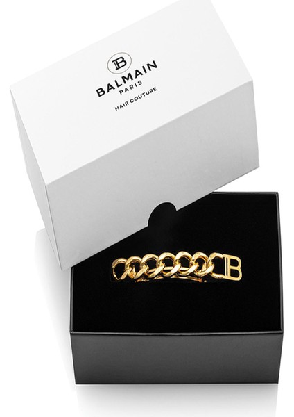 Gold Plated Barrette Chain Orta Boy Kadın Toka fiyatları