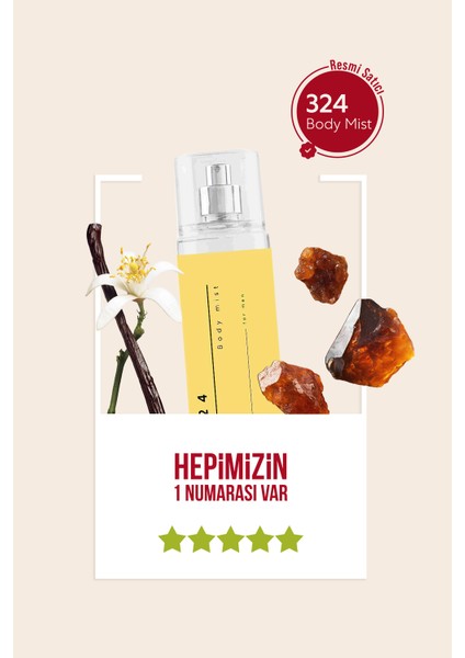 No.324 Kadın Body Mist 210 ml modelleri