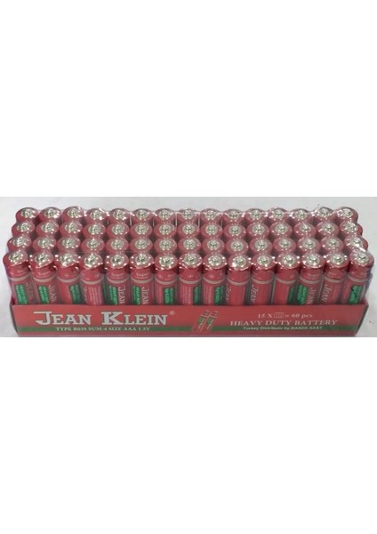 Jean Kleın Ince Kalem Pil Aaa (60 Adet) ( Lisinya ) fiyatları