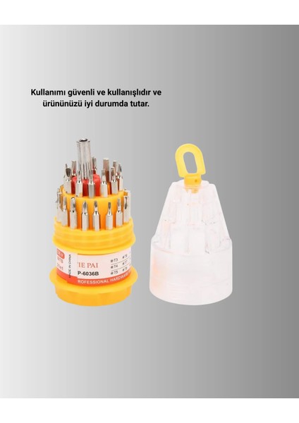 Elektronik Tamir Tornavida Seti Ateşe Dayanıklı ve Ergonomik fırsatları