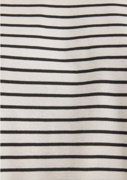 Çizgili Crop Tişört 1612700-85308