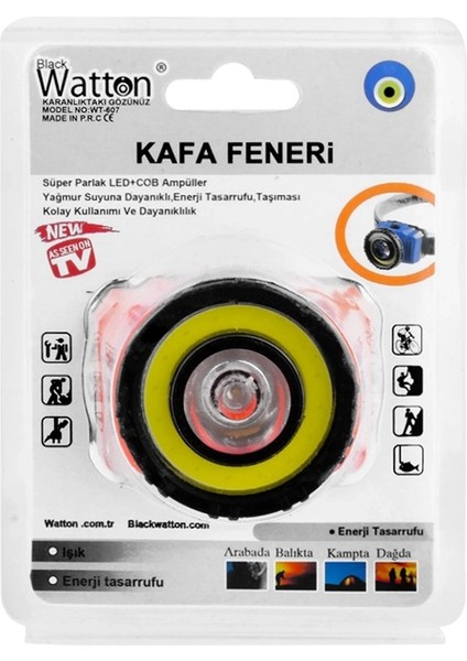 Güçlü Pilli Kafa Lambası WT-607 indirimleri
