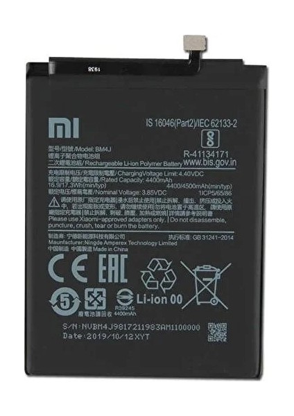 Redmi Note 8 Pro (BM4J) Batarya Pil 4500 Mah fırsatları