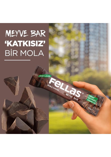 Fellas Meyve Bar, Duble Kakaolu, 35GR x 12 Adet fırsatları