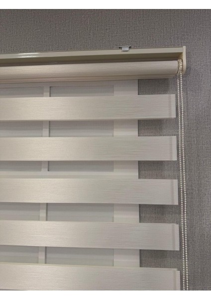 Bambu Zebra Stor Güneşlik Perde, Krem, 170 x 200 fırsatları