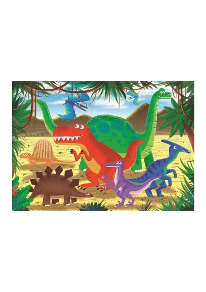 Ks Games The Dinosaur Forest Pre School Puzzle 12 fiyatları