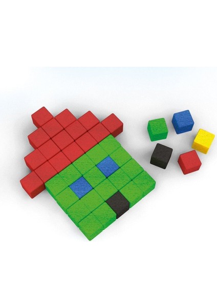 5459 Ahşap Birim Küpler