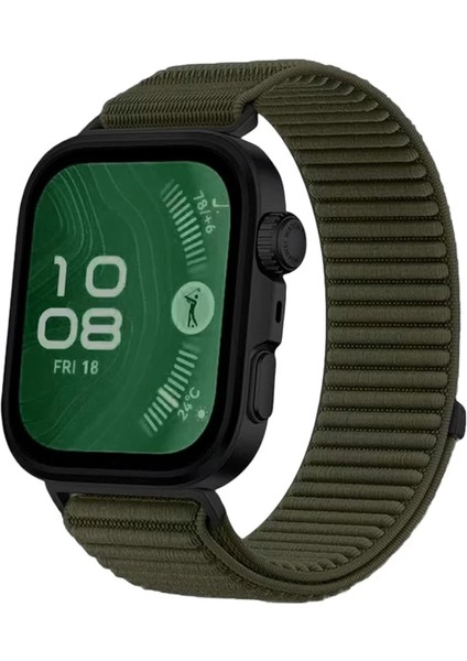 Huawei Fit 4 Braid Kordon - Koyu Yeşil modelleri