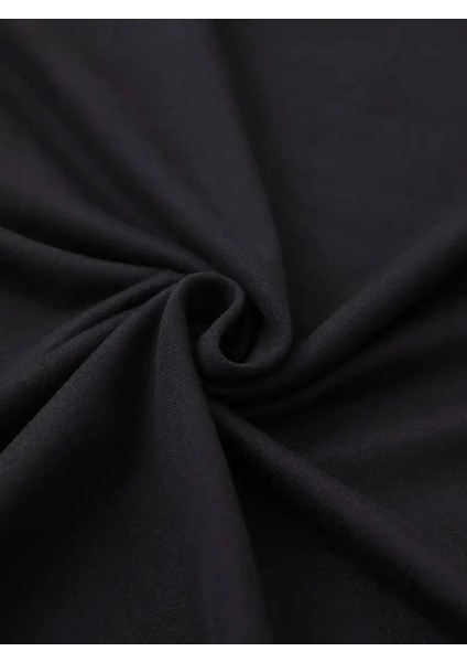 Baskılı Oversize Bisiklet Yaka T-Shirt Siyah modelleri