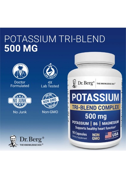 Potassium Tri-Blend Complex 90 Capsul.. indirimleri