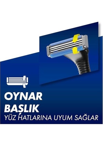 Sensor3 Tıraş Makinesi Plus 6 Bıçak modelleri