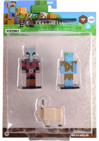 3D Toppeez 3'lü Figür Seti Seri 2 Adet Fiyatıdır fiyatları